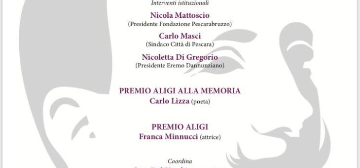 XXVII Edizione del Premio Aligi