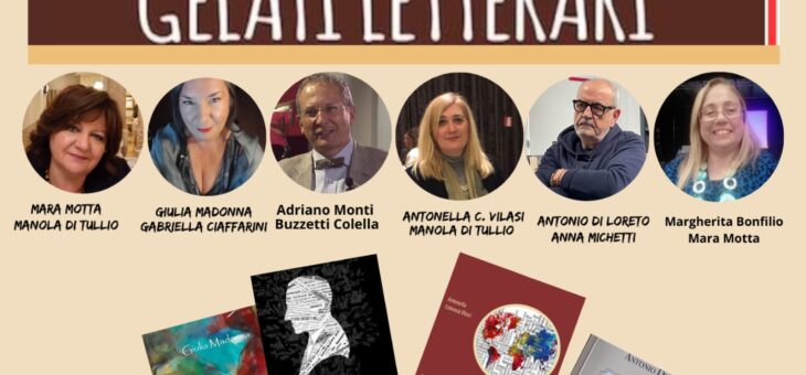 Gelati Letterari giovedì 8 agosto a La Playa di Pescara