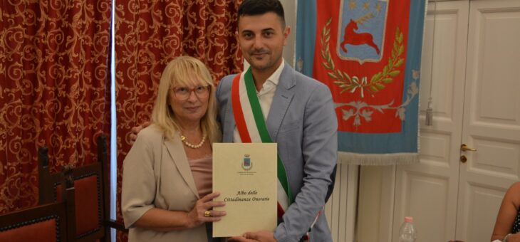 Cittadinanza Onoraria del Comune di Civitaquana a Nicoletta Di Gregorio