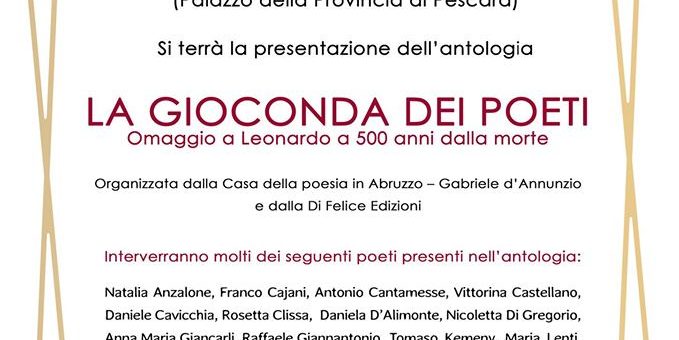 LA GIOCONDA DEI POETI: Omaggio a Leonardo a 500 anni dalla morte