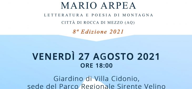 Premio Nazionale Mario Arpea – Letteratura e Poesia di Montagna a Rocca di Mezzo