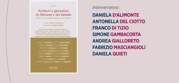 EDUARDO DE FILIPPO NEL MONDO A QUARANT’ANNI DALLA SCOMPARSA E POETI NARRATORI E VIAGGIANTORI – GIORNALISTI IN ABRUZZO